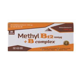 Methyl B12 + B-complex x 30