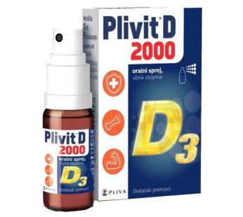PLIVIT D3 2000i.e орален спреј 10мл