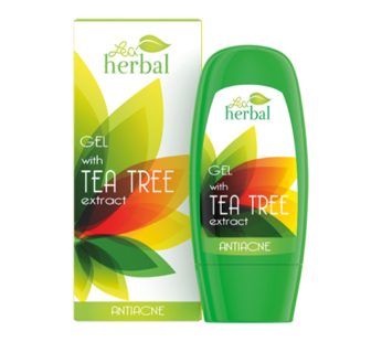 Lea Herbal анти-акни гел со чајно дрво есенцијално масло, 50ml
