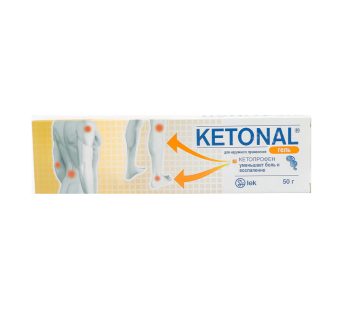 KETONAL гел 2.5%, 50 g