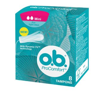 O.B. Тампони „ProComfort“ Мини 8/1