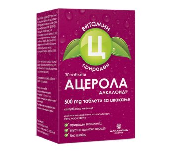АЛКАЛОИД АЦЕРОЛА АЛКАЛОИД 500MG