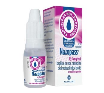 НАЗОПАС Оксиметазолин хидрохлорид  0.5mg – 10 ml