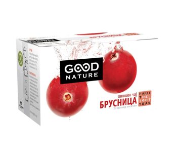 GOOD NATURE Овошна чајна мешавина со арома на шумско овошје 20 кесички