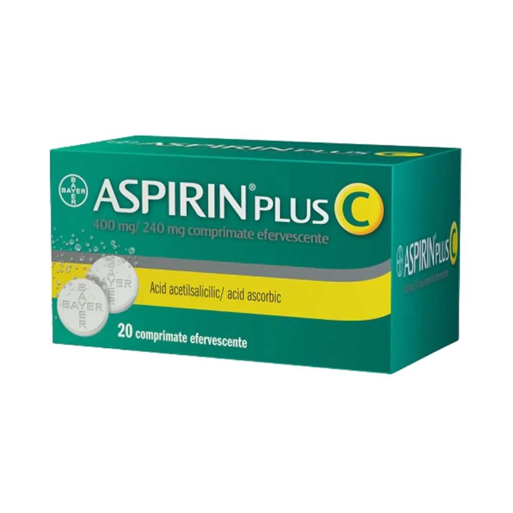 BAYER ASPIRIN PLUS C 400mg/240mg 10 шумливи таблети