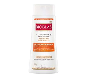 BIOBLAS Caffeine + Ginseng шампон 360мл