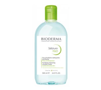 BIODERMA Sébium H20 500 ml прочистувачка мицеларна вода