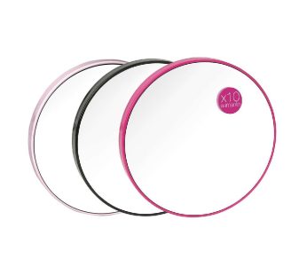 BETER Огледало за зголемување x10 со вакуумски чаши