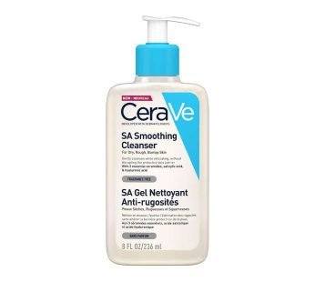 CeraVe SA SMOOTHING CLEANSER-гел за чистење на сува и груба кожа 236ml