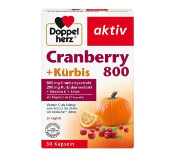 DOPPELHERZ БРУСНИЦА И ТИКВА/30 капсули