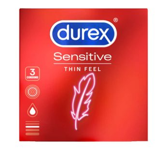 DUREX Sensitive Презервативи, 3 парчиња