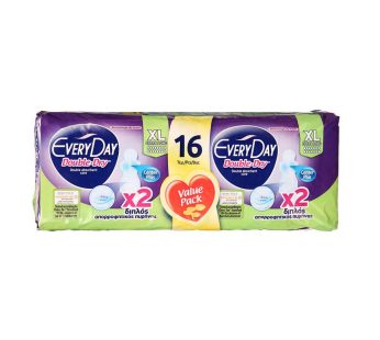 EVERYDAY DOUBLE DRY EXTRA LONG XL/16