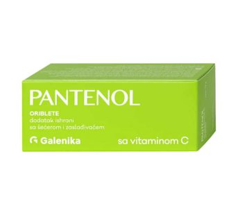 PANTENOL Таблети + Витамин Ц x20