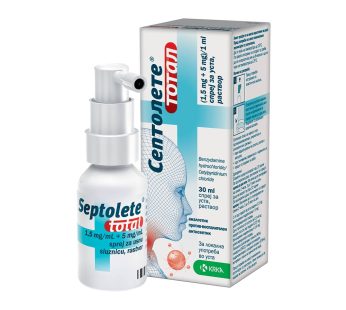 СЕПТОЛЕТЕ ТОТАЛ  спреј, 1,5mg / 5mg