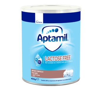 APTAMIL LACTOSE FREE FL млечна формула за доенчиња 400 gr.