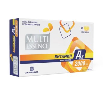 MULTI ESSENCEVITAMINI D3 2000IU/30 капсули