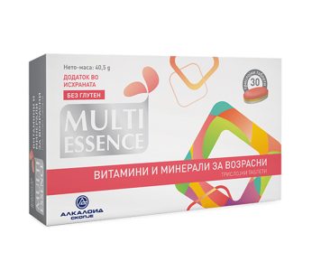 MULTI ESSENCE VITAMINI&MINERALI ADULTI 50+ /30 таблети