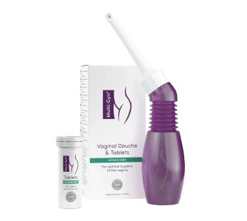 MULTI-GYN Вагинален туш + 10 шумливи таблети