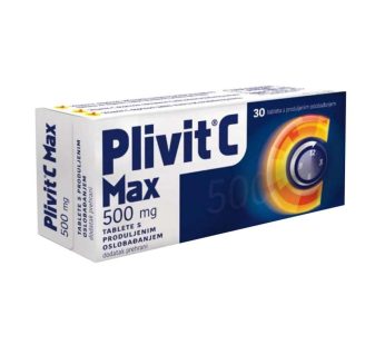 PLIVIT C MAX 500mg/ 30 таблети