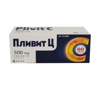 PLIVIT C 500mg/ 60 таблети