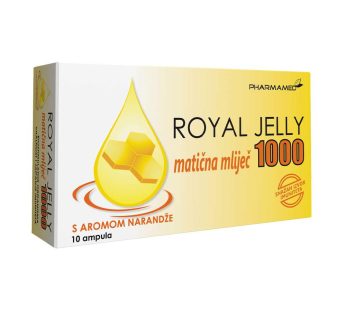 Матичен млеч Royal Jelly 1000 mg со ацерола 10 врекички
