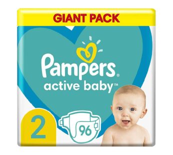 PAMPERS 2 ПЕЛЕНИ 4-8kg/96