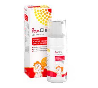 PoxClin® Cool Mousse – За нега на деца со овчи сипаници