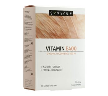 SYNERGY ВИТАМИН E/60 Х 400mg