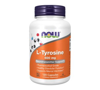 NOW L-THYROSINE 500mg / 120 капсули