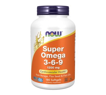 NOW OMEGA 3-6-9 1200mg/90 капсули