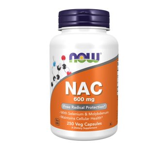 NOW NAC ACETYL CYSTEINE/ 600mg капсули