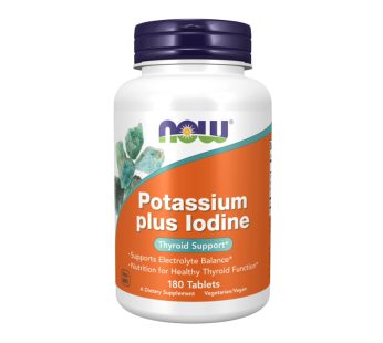 NOW POTASSIUM+IODINE/ 180 таблети