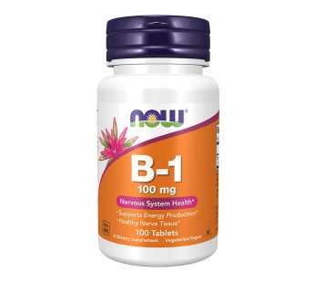 NOW VITAMIN B1 100mg/ 100 таблети