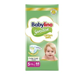 Babylino Sensitive 5 Пелени 11-16kg, 44 пелени