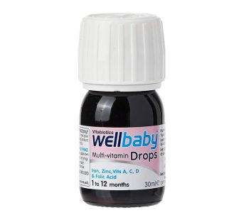 VITABIOTICS Wellbaby Мултивитамински капки, 30 мл