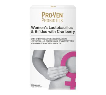 PROVEN Women пробиотик со брусница, 30 капсули
