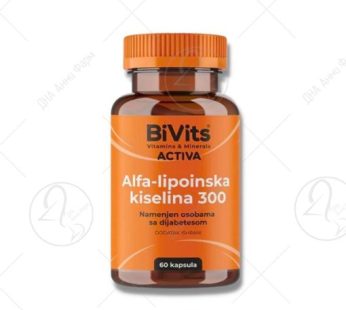 BIVITS ACTIVA Алфа липоична киселина x60 капсули