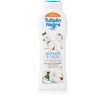 Гел за туширање Tulipan Negro – Cotton and Talc 650 мл