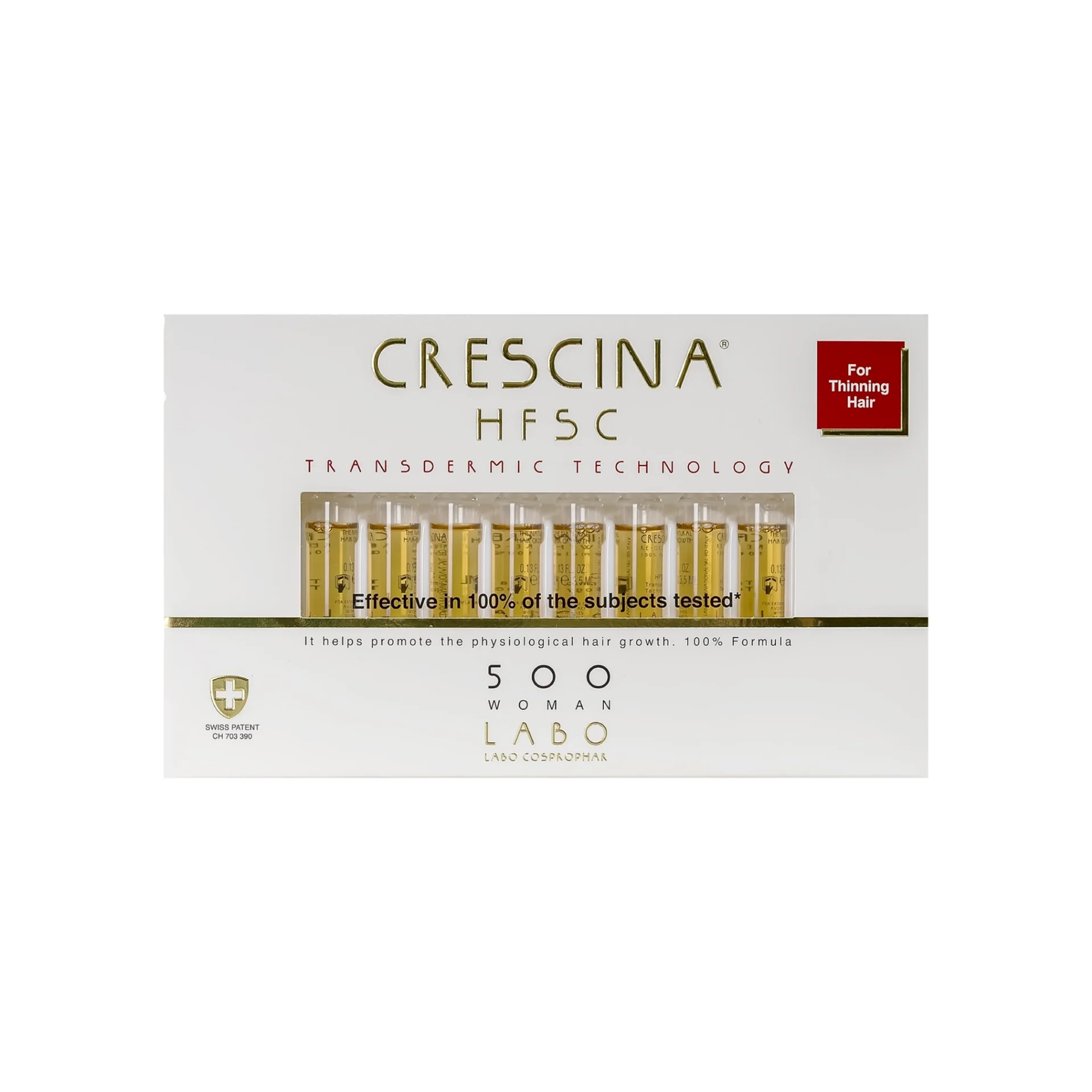 CRESCINA 500 Woman Vials x20