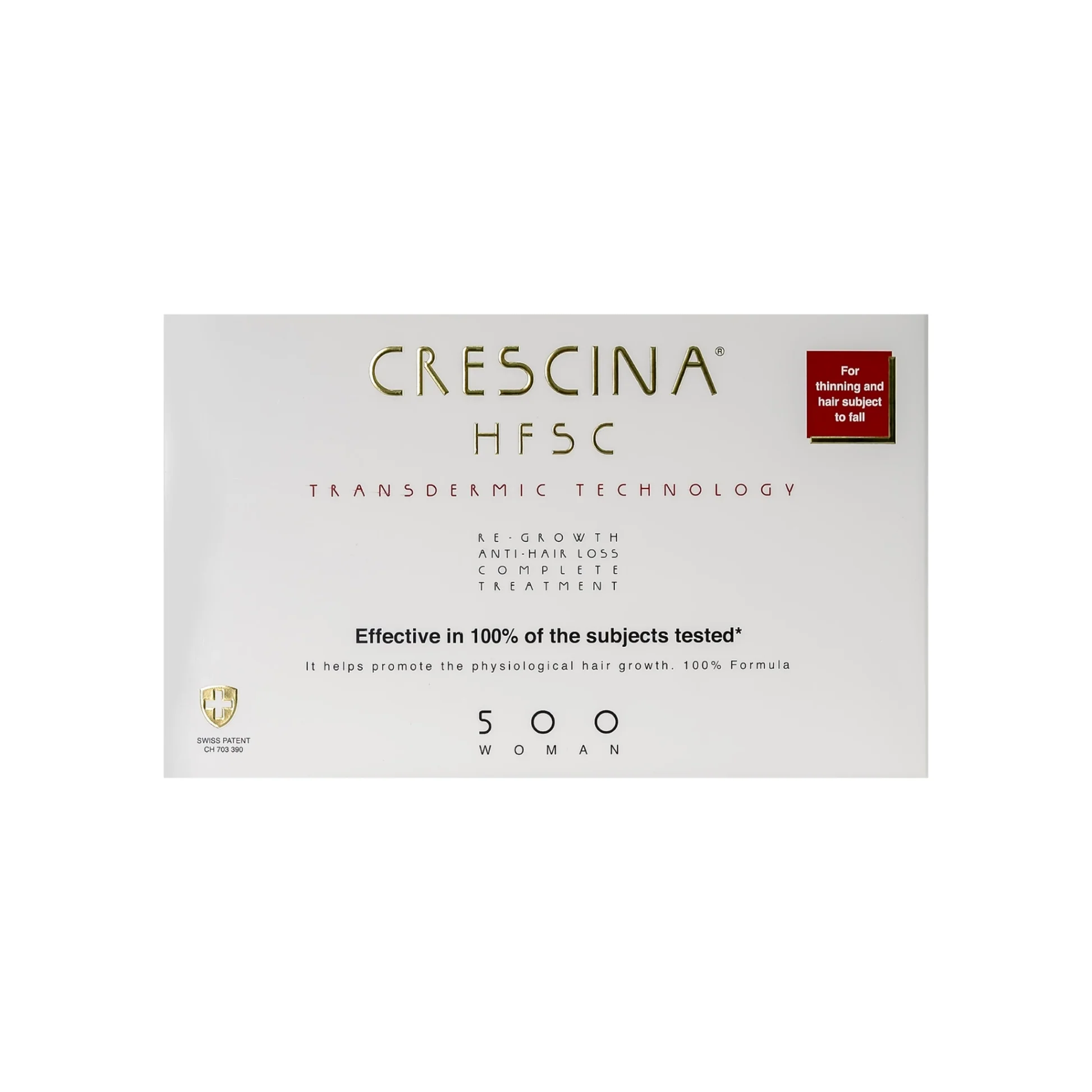 CRESCINA 500 Woman Vials 10+10